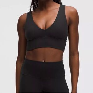 Lululemon Athletica Black Align V-Neck Sports Bra